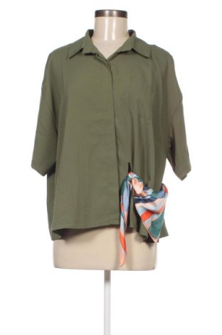 Γυναικείο πουκάμισο, Μέγεθος XXL, Χρώμα Πράσινο, Τιμή 23,86 €