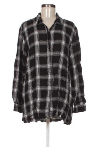 Γυναικείο πουκάμισο Amisu, Μέγεθος XXL, Χρώμα Μαύρο, Τιμή 15,00 €