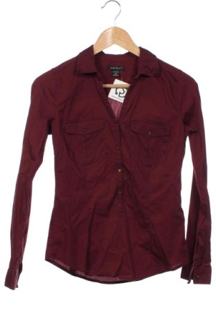 Γυναικείο πουκάμισο Amisu, Μέγεθος XS, Χρώμα Κόκκινο, Τιμή 6,11 €