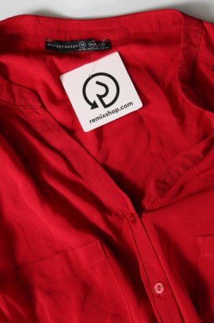 Γυναικείο πουκάμισο Atmosphere, Μέγεθος M, Χρώμα Κόκκινο, Τιμή 23,86 €