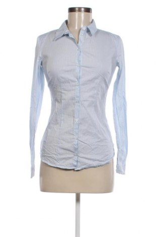 Γυναικείο πουκάμισο Bershka, Μέγεθος S, Χρώμα Μπλέ, Τιμή 12,83 €