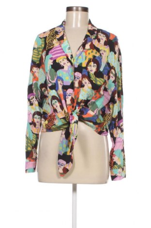 Γυναικείο πουκάμισο Bershka, Μέγεθος M, Χρώμα Πολύχρωμο, Τιμή 7,80 €