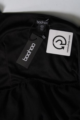 Γυναικείο πουκάμισο Boohoo, Μέγεθος M, Χρώμα Μαύρο, Τιμή 13,60 €