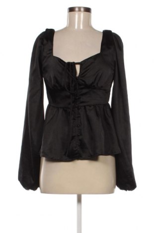 Γυναικείο πουκάμισο Boohoo, Μέγεθος M, Χρώμα Μαύρο, Τιμή 10,03 €