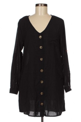 Γυναικείο πουκάμισο Cnfio, Μέγεθος M, Χρώμα Μαύρο, Τιμή 3,46 €