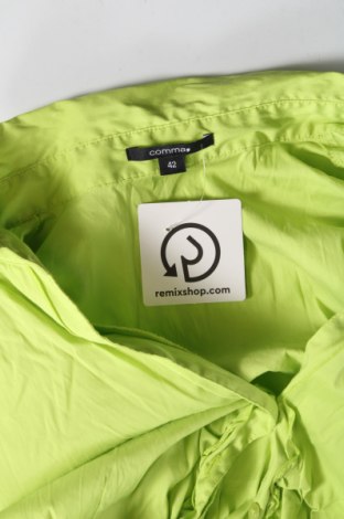 Γυναικείο πουκάμισο Comma,, Μέγεθος L, Χρώμα Πράσινο, Τιμή 13,94 €