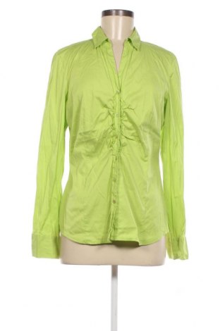 Γυναικείο πουκάμισο Comma,, Μέγεθος L, Χρώμα Πράσινο, Τιμή 14,68 €