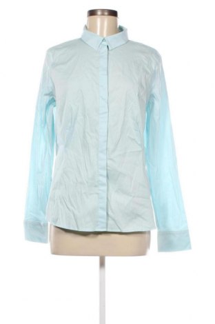 Γυναικείο πουκάμισο Comma,, Μέγεθος L, Χρώμα Μπλέ, Τιμή 19,48 €