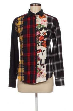 Γυναικείο πουκάμισο Desigual, Μέγεθος XS, Χρώμα Πολύχρωμο, Τιμή 12,80 €