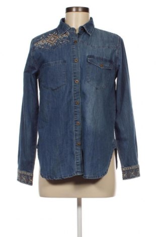 Γυναικείο πουκάμισο Desigual, Μέγεθος M, Χρώμα Μπλέ, Τιμή 45,09 €