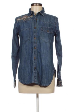 Γυναικείο πουκάμισο Desigual, Μέγεθος S, Χρώμα Μπλέ, Τιμή 33,40 €