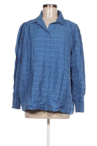 Γυναικείο πουκάμισο Esprit, Μέγεθος XXL, Χρώμα Μπλέ, Τιμή 21,03 €