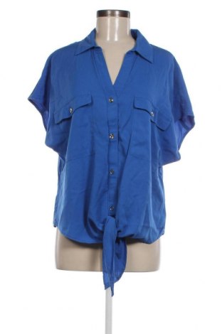 Γυναικείο πουκάμισο F&F, Μέγεθος XL, Χρώμα Μπλέ, Τιμή 7,67 €