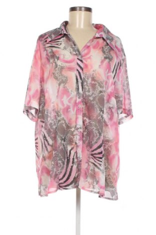 Γυναικείο πουκάμισο Fer, Μέγεθος XXL, Χρώμα Πολύχρωμο, Τιμή 6,85 €