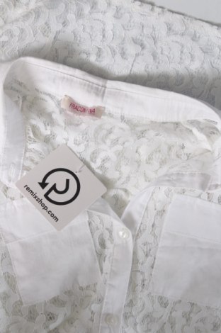 Γυναικείο πουκάμισο Fracomina, Μέγεθος S, Χρώμα Λευκό, Τιμή 16,71 €