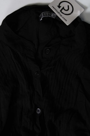 Γυναικείο πουκάμισο Freesoul, Μέγεθος L, Χρώμα Μαύρο, Τιμή 10,33 €