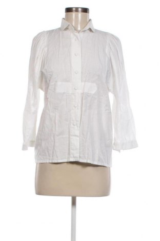 Γυναικείο πουκάμισο Fuchs Fashion, Μέγεθος M, Χρώμα Λευκό, Τιμή 6,22 €