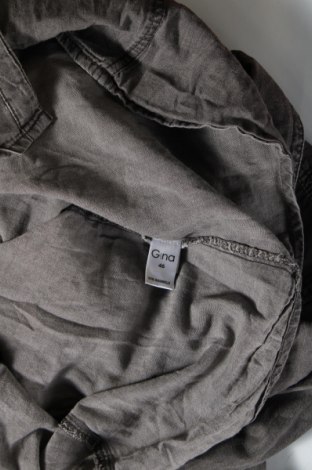 Γυναικείο πουκάμισο Gina, Μέγεθος XL, Χρώμα Γκρί, Τιμή 5,26 €