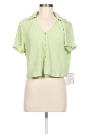 Γυναικείο πουκάμισο Glamorous, Μέγεθος XL, Χρώμα Πράσινο, Τιμή 5,95 €