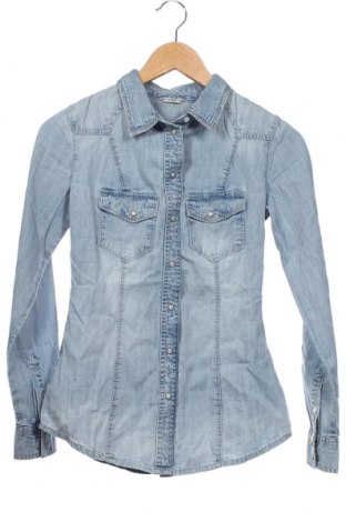 Γυναικείο πουκάμισο Guess, Μέγεθος XS, Χρώμα Μπλέ, Τιμή 48,25 €