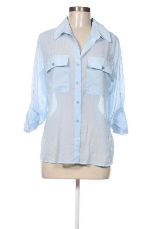 Γυναικείο πουκάμισο Guess, Μέγεθος S, Χρώμα Μπλέ, Τιμή 48,25 €