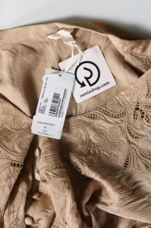 Γυναικείο πουκάμισο Guess, Μέγεθος S, Χρώμα  Μπέζ, Τιμή 45,83 €