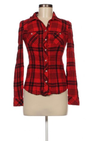 Γυναικείο πουκάμισο Guess, Μέγεθος XS, Χρώμα Κόκκινο, Τιμή 25,24 €