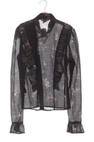 Γυναικείο πουκάμισο H&M, Μέγεθος XS, Χρώμα Μαύρο, Τιμή 10,55 €