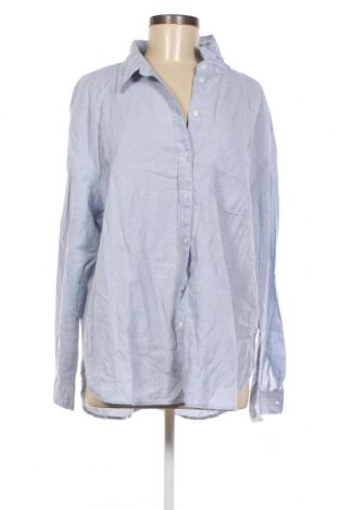 Дамска риза H&M, Размер XL, Цвят Син, Цена 15,05 лв.