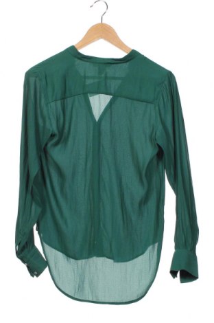 Cămașă de femei H&M, Mărime XS, Culoare Verde, Preț 35,01 Lei