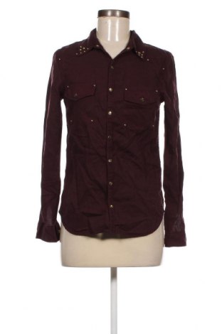 Γυναικείο πουκάμισο H&M, Μέγεθος XXS, Χρώμα Βιολετί, Τιμή 2,32 €