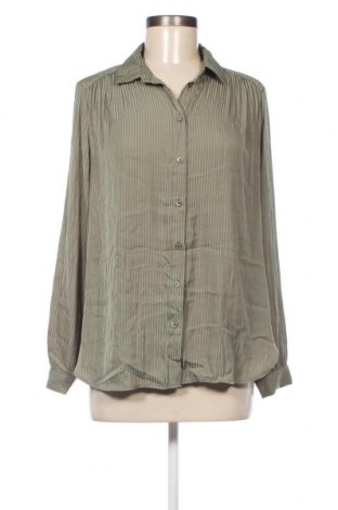 Дамска риза H&M, Размер L, Цвят Зелен, Цена 25,00 лв.