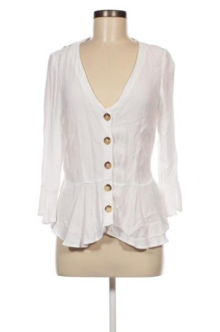Γυναικείο πουκάμισο H&M Divided, Μέγεθος M, Χρώμα Λευκό, Τιμή 14,25 €