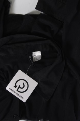 Γυναικείο πουκάμισο H&M Divided, Μέγεθος S, Χρώμα Μαύρο, Τιμή 6,01 €