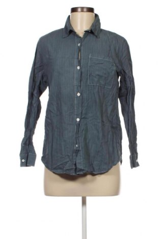 Γυναικείο πουκάμισο H&M Divided, Μέγεθος XXS, Χρώμα Μπλέ, Τιμή 15,46 €