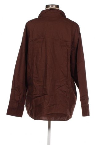 Дамска риза H&M Divided, Размер XL, Цвят Кафяв, Цена 15,00 лв.