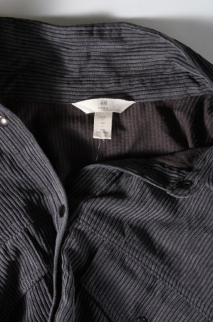 Γυναικείο πουκάμισο H&M L.O.G.G., Μέγεθος L, Χρώμα Γκρί, Τιμή 15,46 €