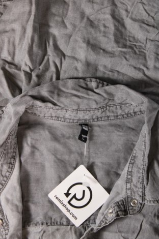Γυναικείο πουκάμισο Hema, Μέγεθος L, Χρώμα Γκρί, Τιμή 4,17 €