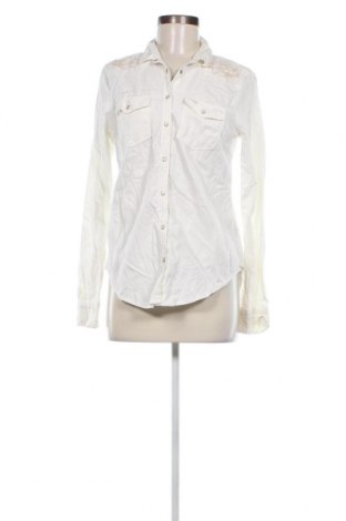 Дамска риза Hollister, Размер M, Цвят Екрю, Цена 19,94 лв.