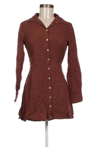 Γυναικείο πουκάμισο Lefties, Μέγεθος S, Χρώμα Καφέ, Τιμή 15,46 €