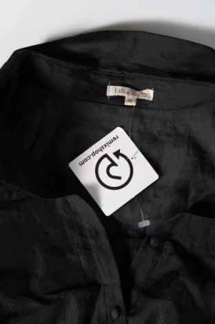 Γυναικείο πουκάμισο Lili & Lala, Μέγεθος M, Χρώμα Μαύρο, Τιμή 3,09 €