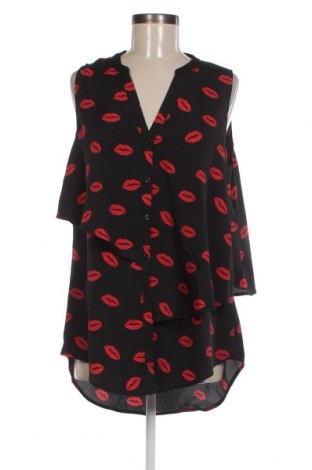 Γυναικείο πουκάμισο Lindex, Μέγεθος XL, Χρώμα Μαύρο, Τιμή 12,79 €
