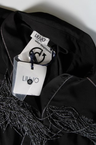 Дамска риза Liu Jo, Размер M, Цвят Черен, Цена 206,67 лв.