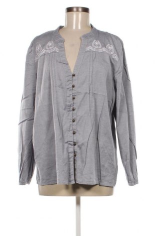 Γυναικείο πουκάμισο M&Co., Μέγεθος XXL, Χρώμα Μπλέ, Τιμή 12,79 €