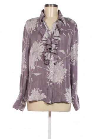 Γυναικείο πουκάμισο Madeleine, Μέγεθος L, Χρώμα Βιολετί, Τιμή 15,00 €