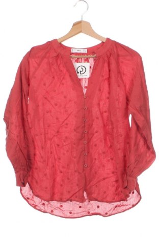 Γυναικείο πουκάμισο Mango, Μέγεθος XS, Χρώμα Κόκκινο, Τιμή 8,40 €