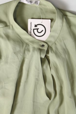 Дамска риза Mango, Размер S, Цвят Зелен, Цена 27,05 лв.