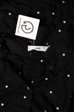 Γυναικείο πουκάμισο Mango, Μέγεθος S, Χρώμα Μαύρο, Τιμή 5,01 €