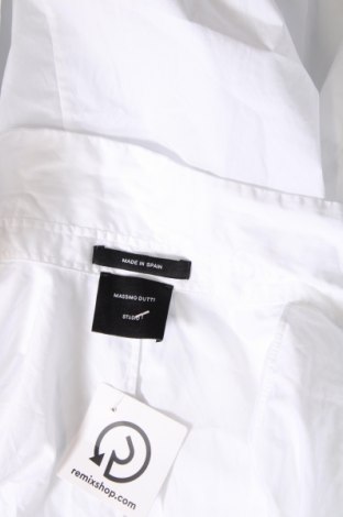 Дамска риза Massimo Dutti, Размер L, Цвят Бял, Цена 48,03 лв.