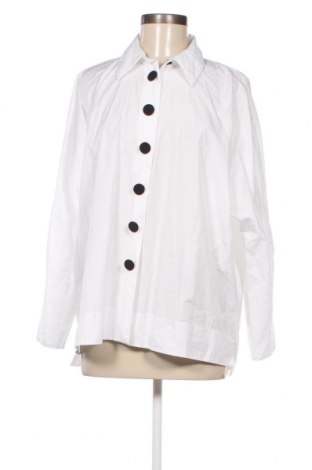 Дамска риза Massimo Dutti, Размер L, Цвят Бял, Цена 28,82 лв.